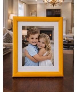 İnce Kenar Renkli Şık Çerçeve